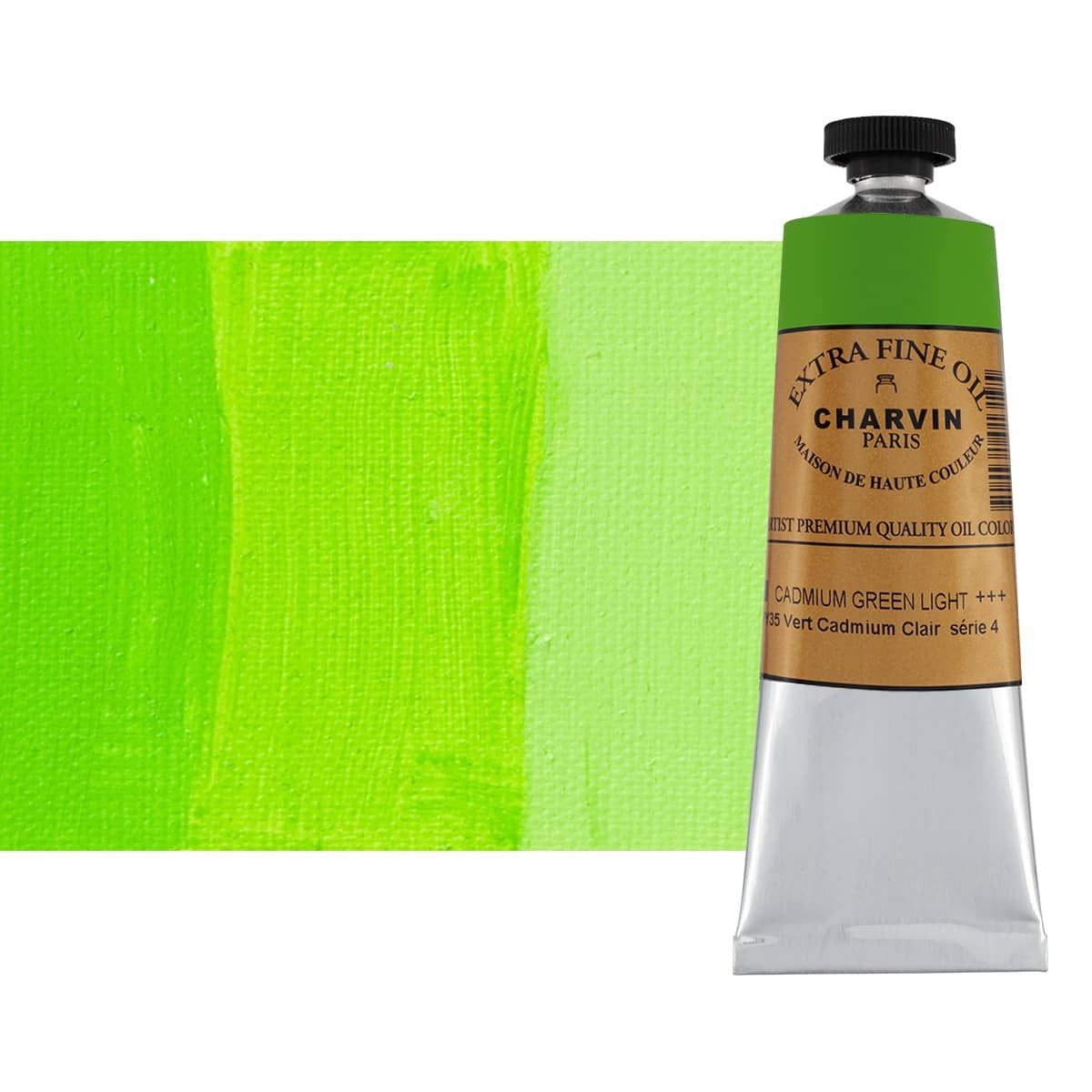 Charvin Oil- Cadmium Green Light -Extra-Fine: 150ml Paint | Jerry's ...