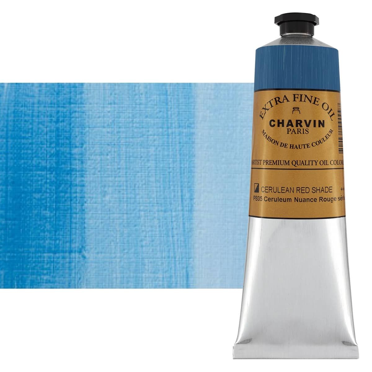 Charvin Oil- Cerulean Blue Red Shade -Extra-Fine: 150ml Paint | Jerry's ...