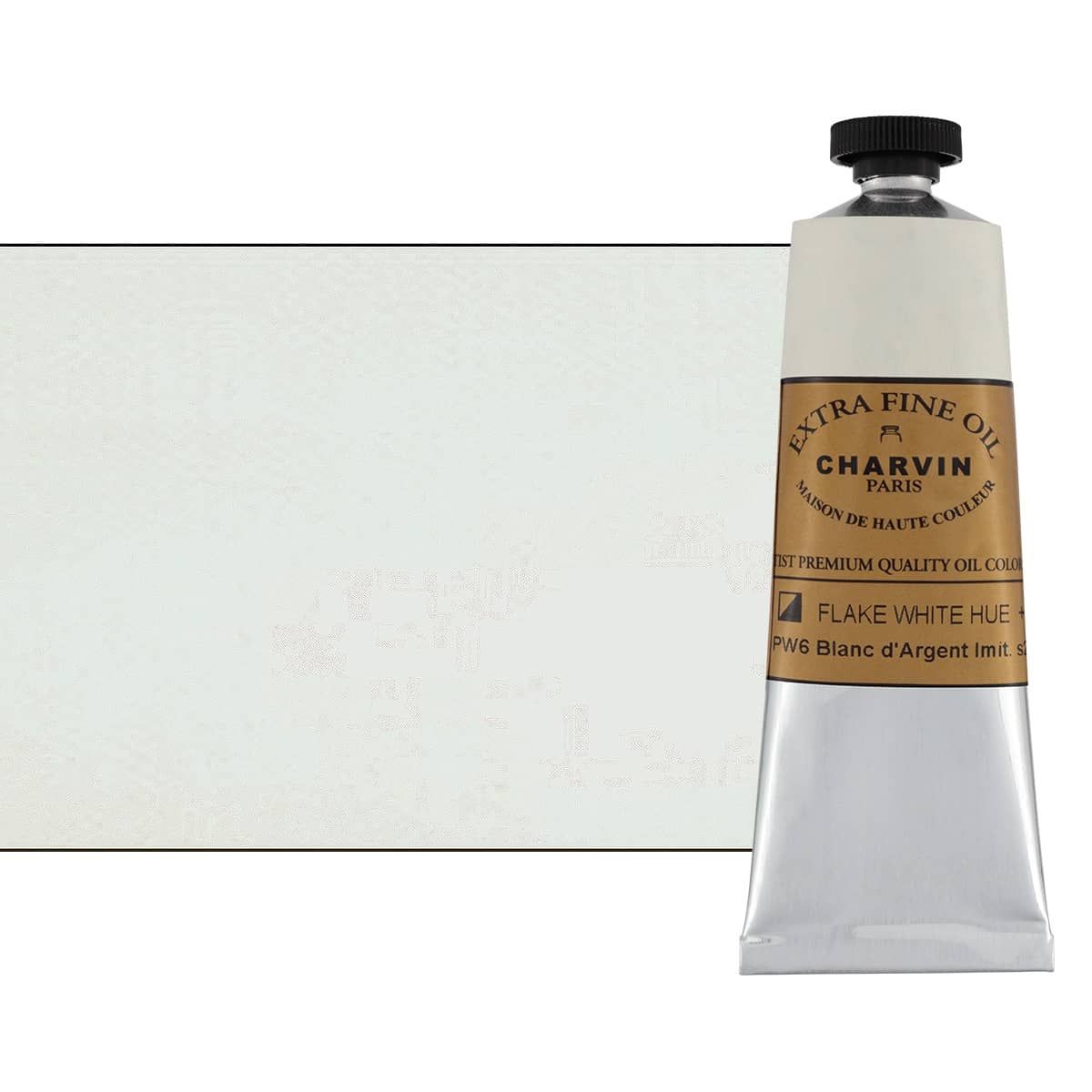 Charvin Oil Flake White Hue ExtraFine 60ml Paint Jerry's Artarama