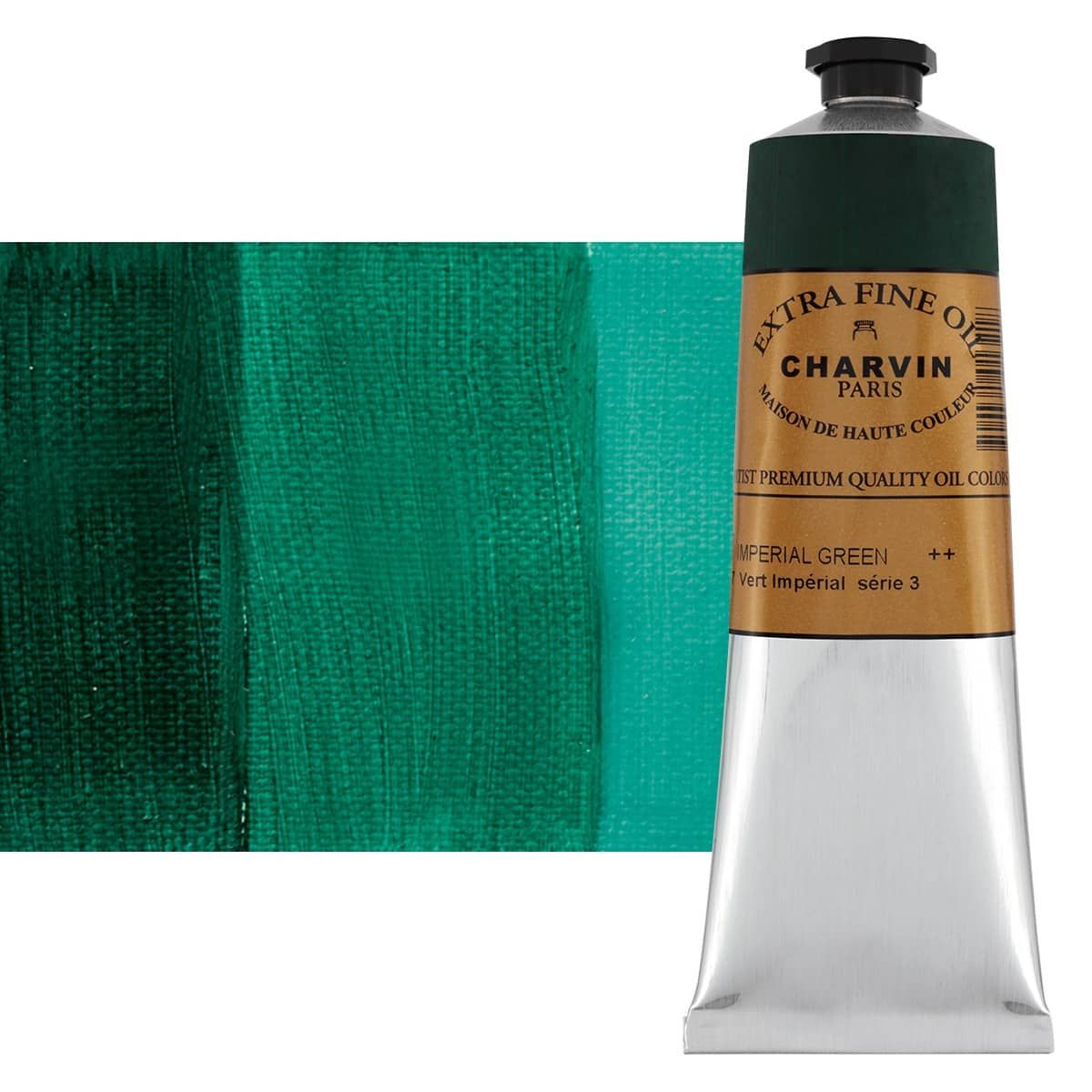 Charvin Oil Imperial Green ExtraFine 150ml Paint Jerry's Artarama
