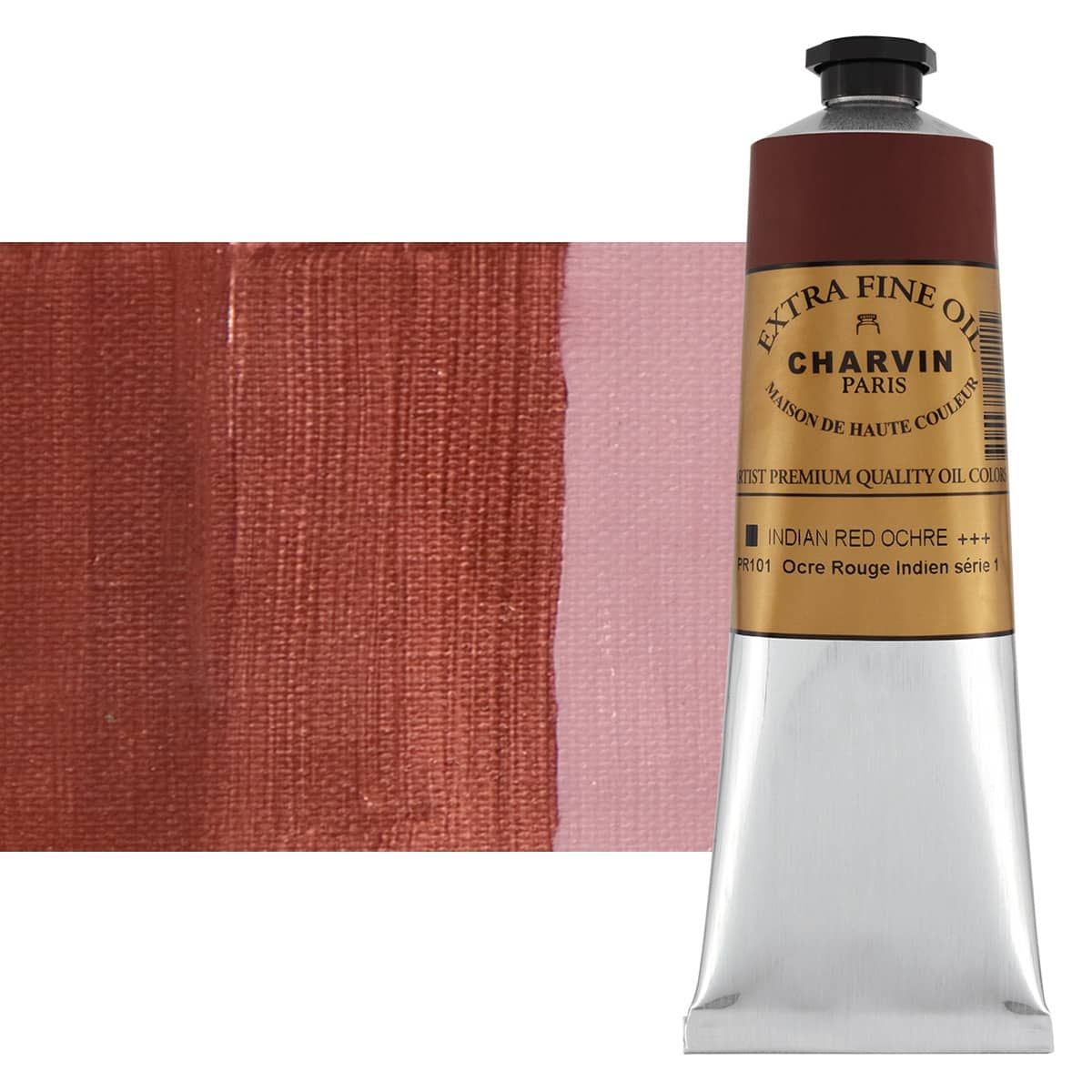 Charvin Oil Indian Red Ochre ExtraFine 150ml Paint Jerry's Artarama