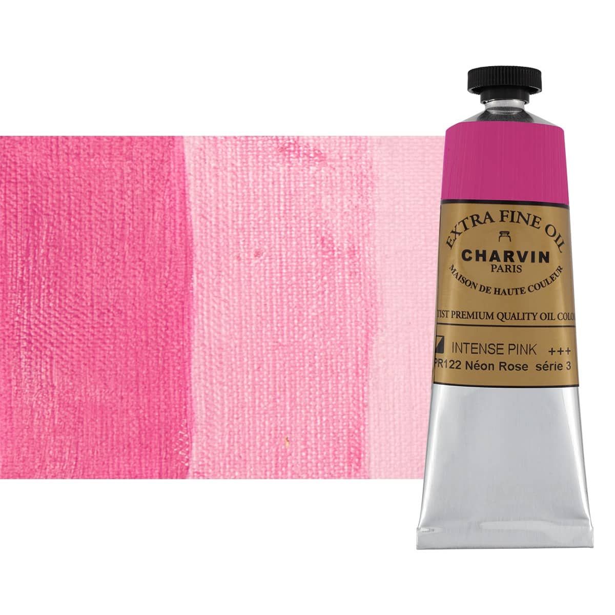 Charvin Oil Intense Pink ExtraFine 60ml Paint Jerry's Artarama
