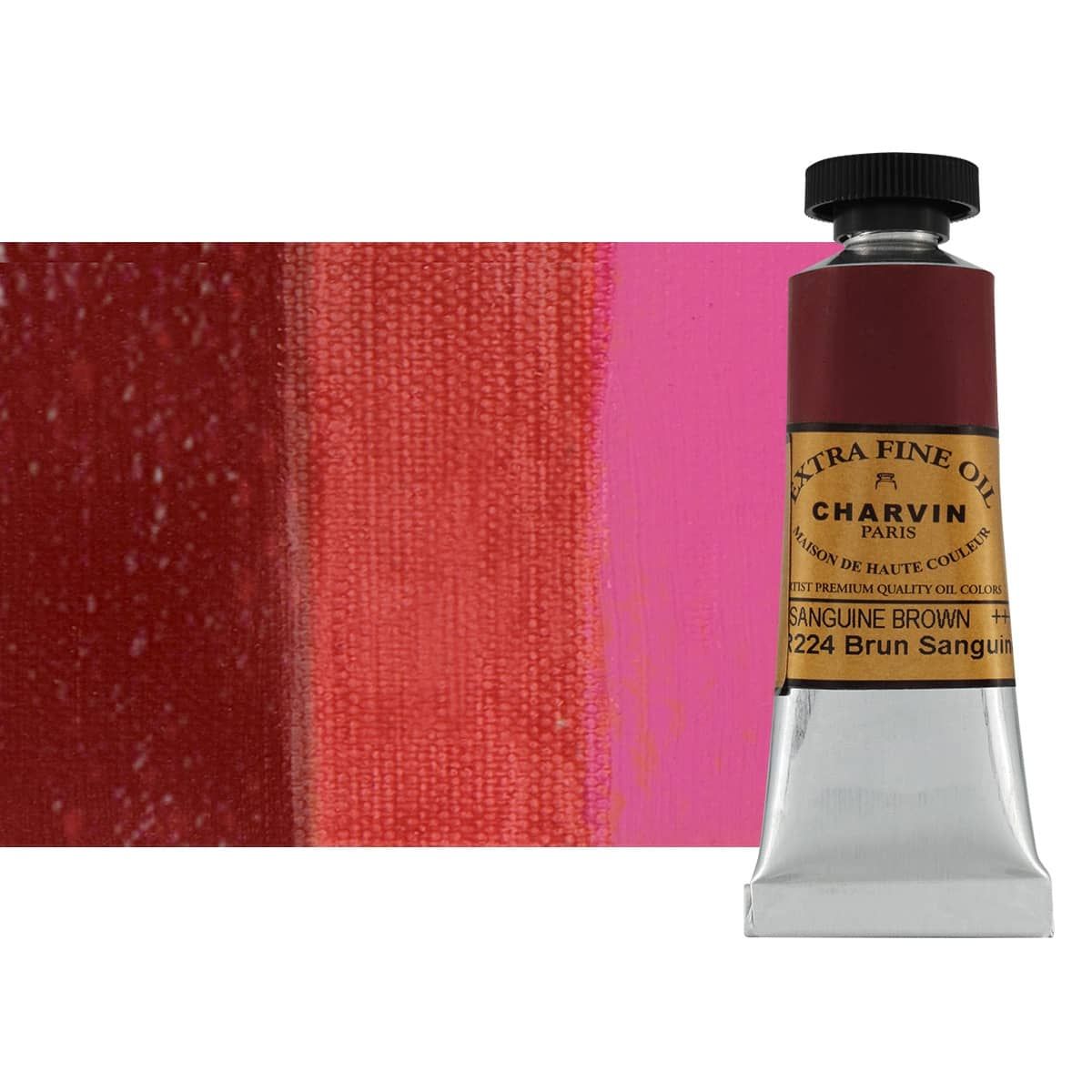 Charvin Oil Sanguine Brown ExtraFine 20ml Paint Jerry's Artarama