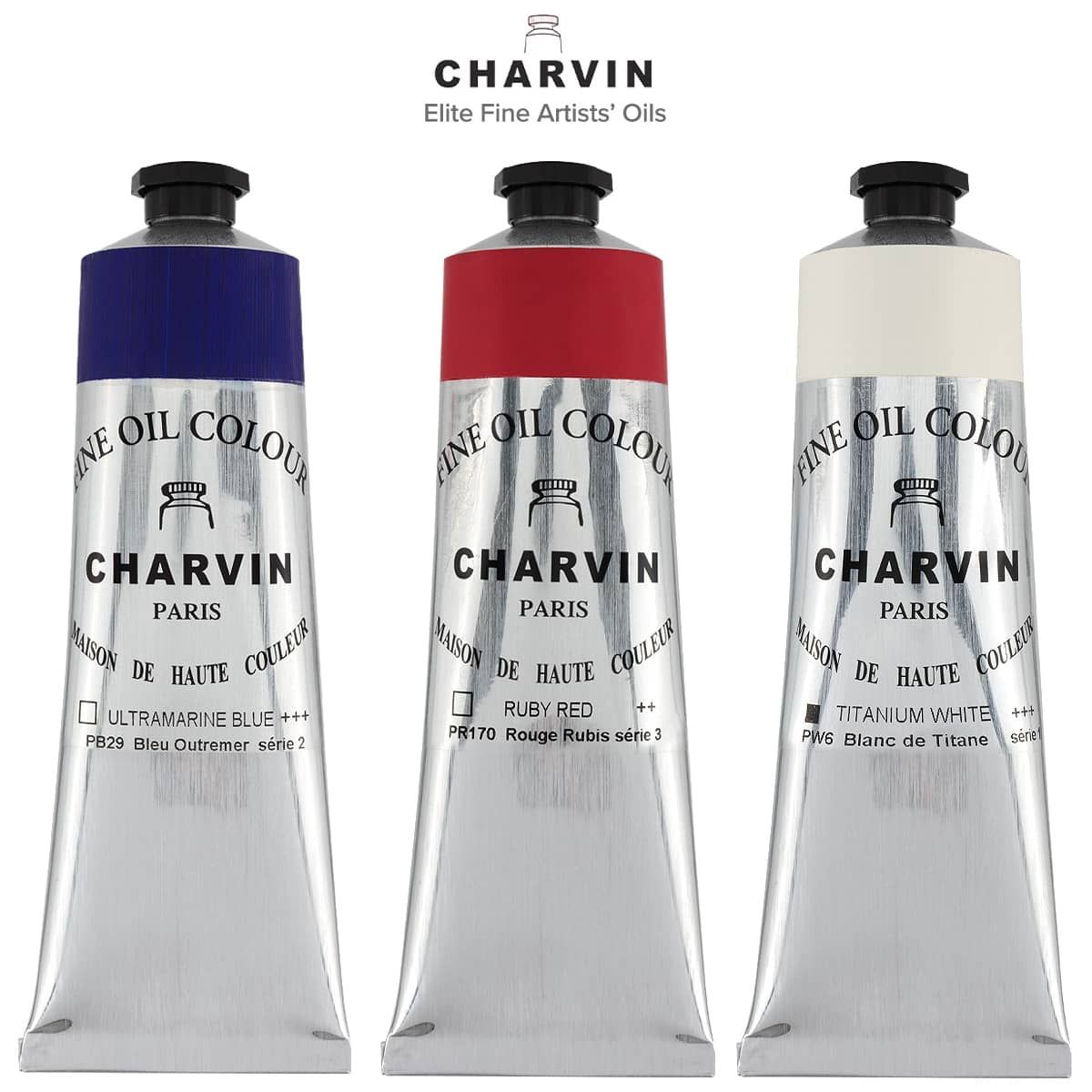 Charvin Fine Artists' Oil Paints - Elite Artists' Oils from the