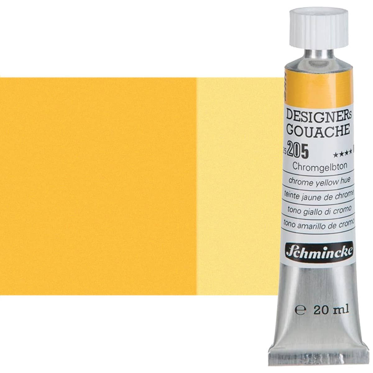 Schmincke Designers' Gouache Chrome Yellow Hue, 20ml