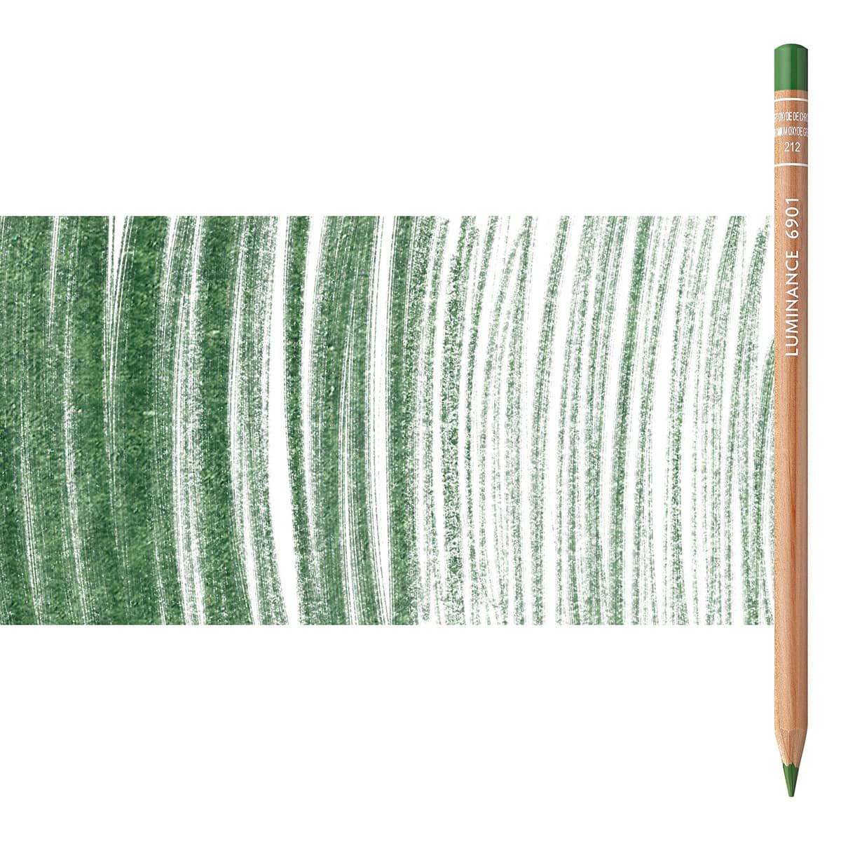 Caran d'Ache Luminance Pencil Chromium Oxide Green
