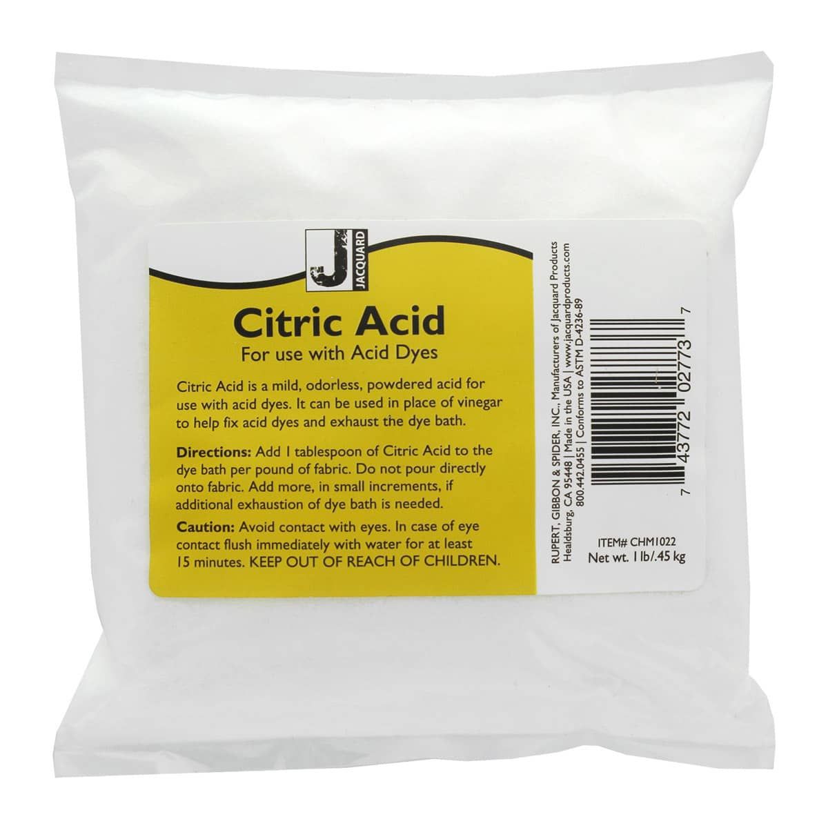 Citric Acid - 1lb