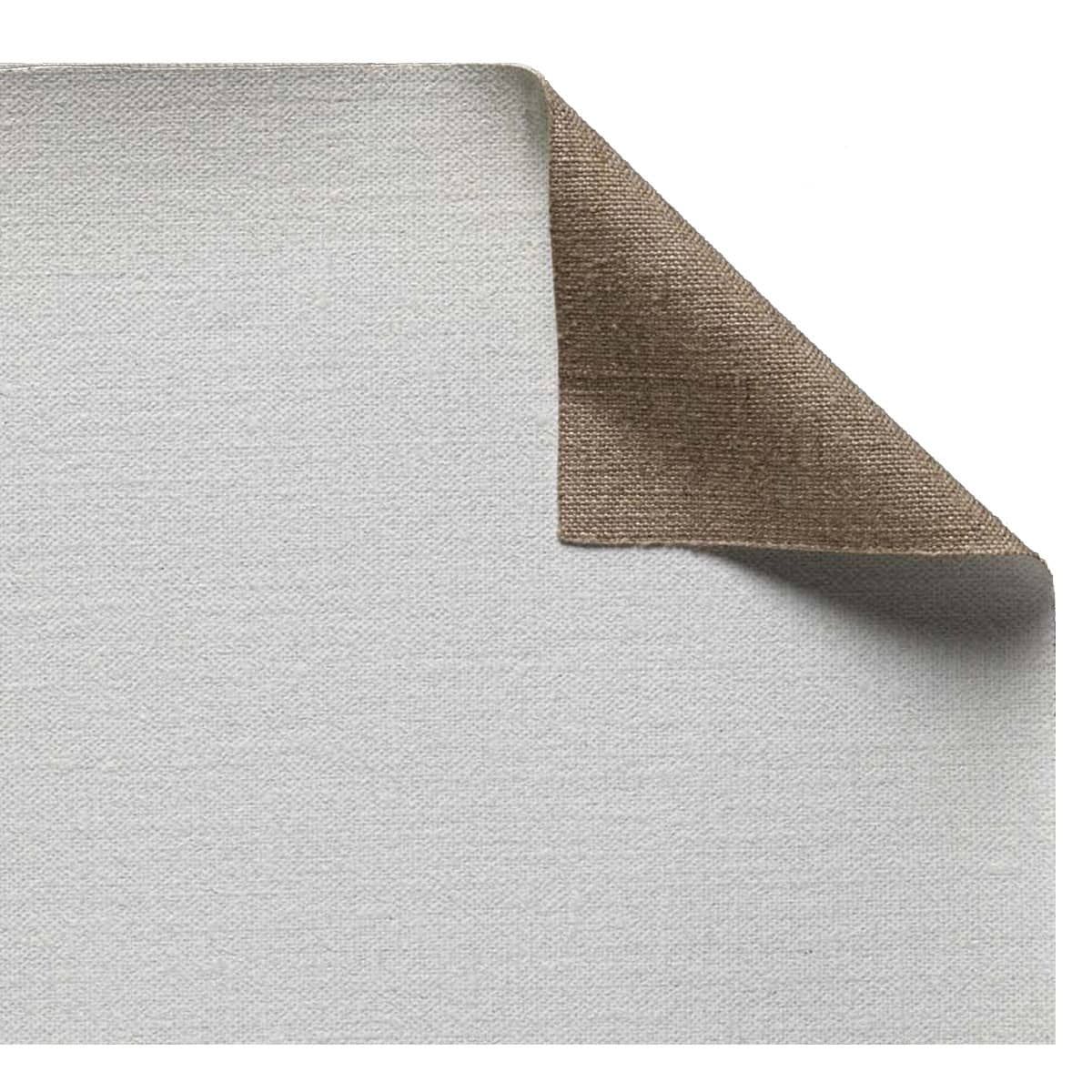 Claessens Linen #66 Single Oil Primed Medium Texture Cut Piece, 18" x 41"