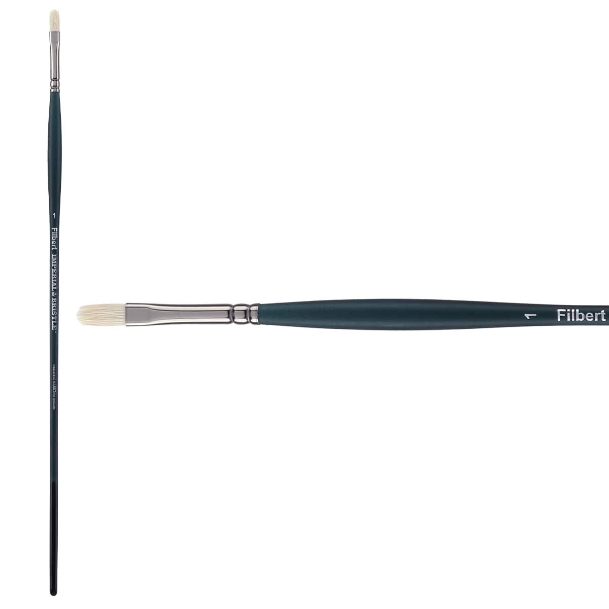 Imperial Professional Chungking Hog Bristle Brush, Filbert Size #1