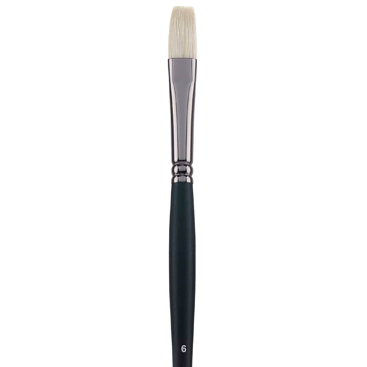 Imperial Professional Chungking Hog Bristle Brush, Flat Size #6