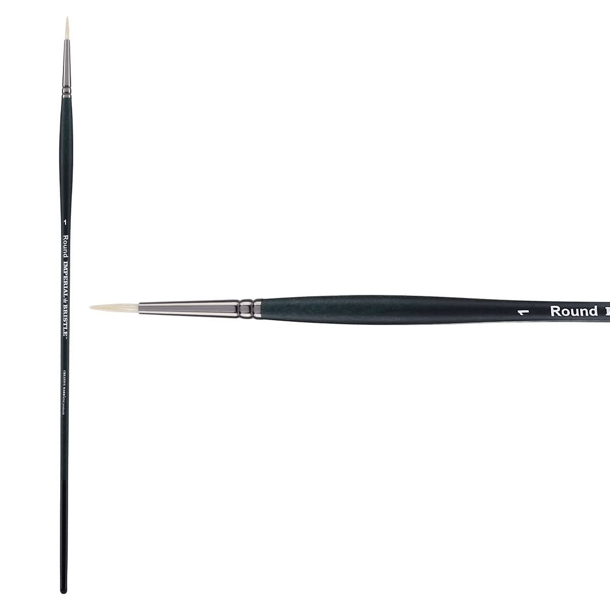Imperial Professional Chungking Hog Bristle Brush, Round Size #1
