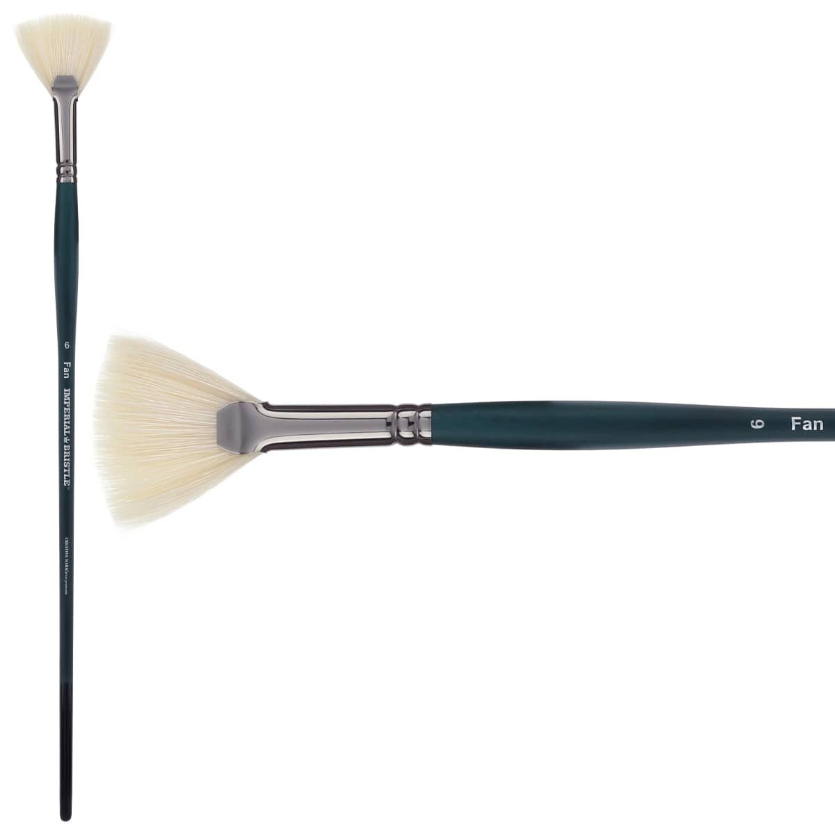 PURE SABLE FAN BRUSHES #2 and #6