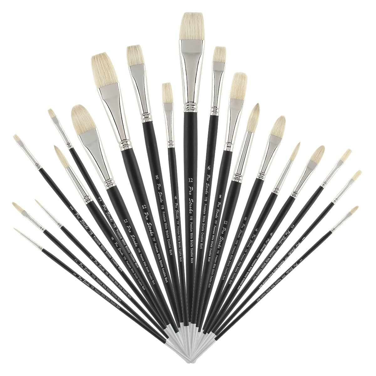 Creative Mark Pro-Stroke Premium White Brush Studio Complete (Set of 20)