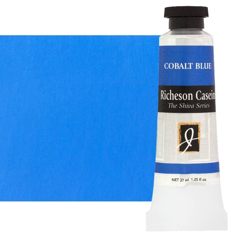 Shiva Signa-Sein Casein Color 37 ml Tube - Cobalt Blue