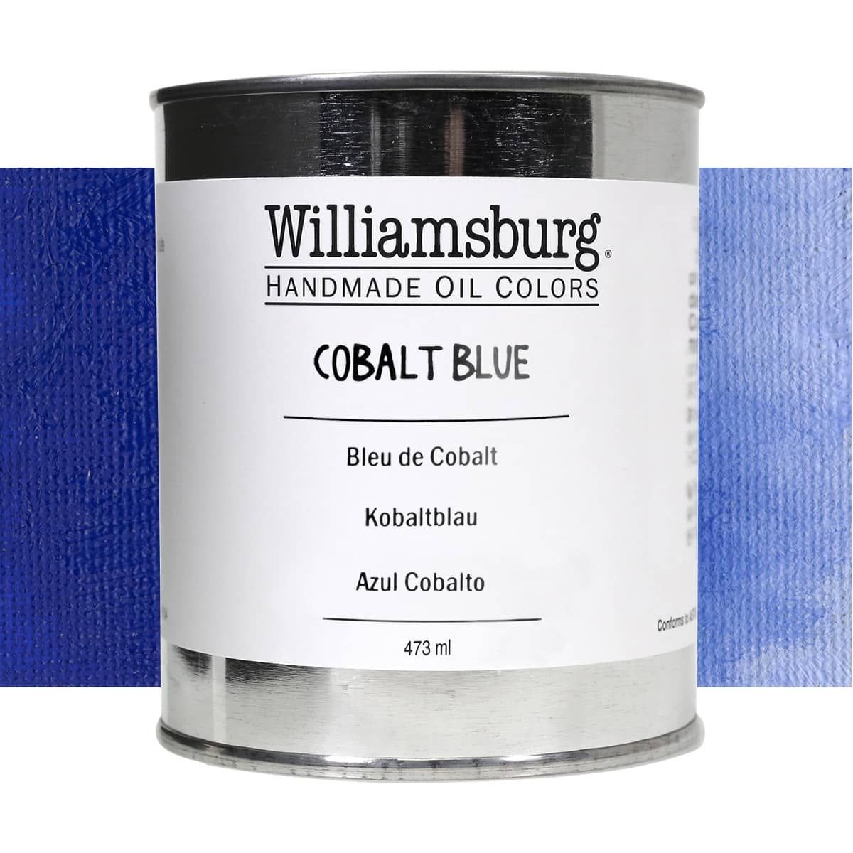 Williamsburg Oil Color 473 ml Can Cobalt Blue