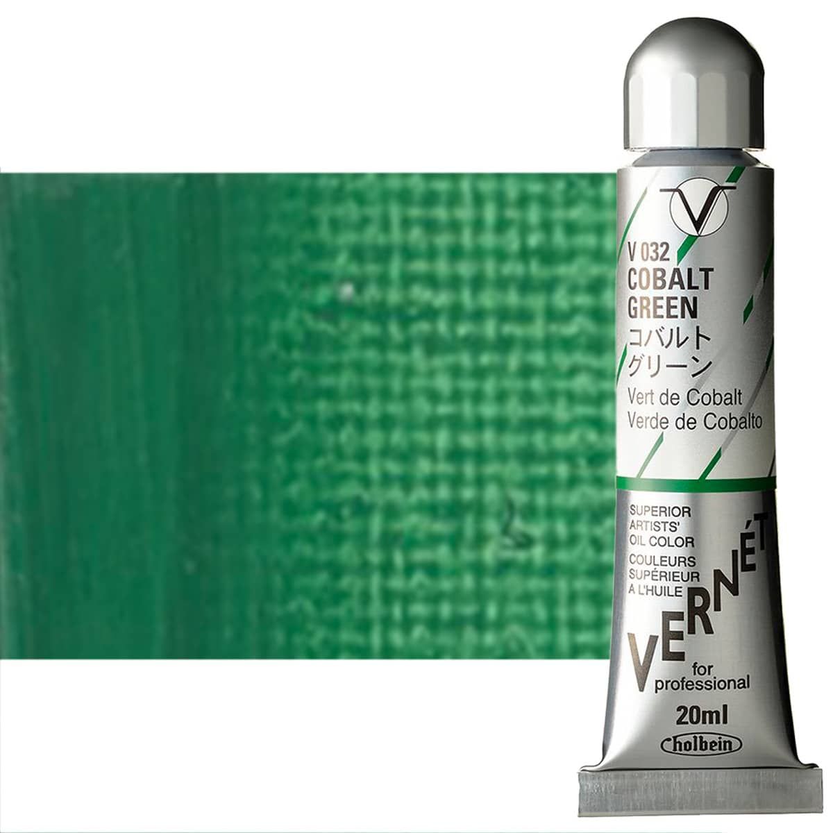 Holbein Vern?t Oil Color 20 ml Tube - Cobalt Green