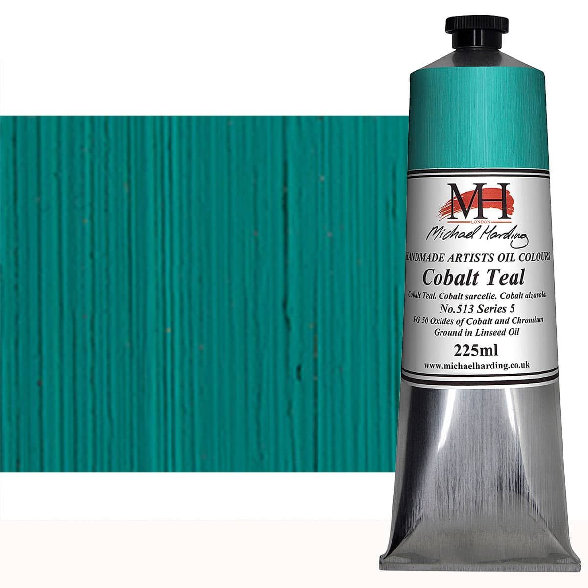 Michael Harding : Oil Paint : 40ml : Cobalt Teal