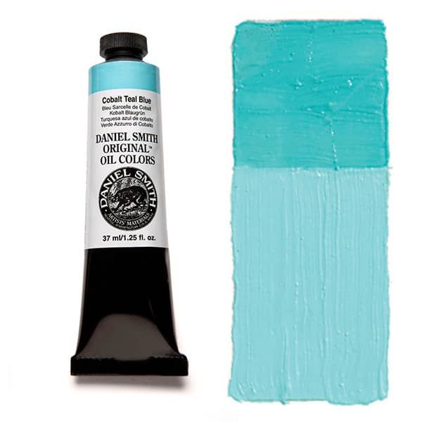 Daniel Smith Oil Colors - Cobalt Teal Blue, 37 ml Tube