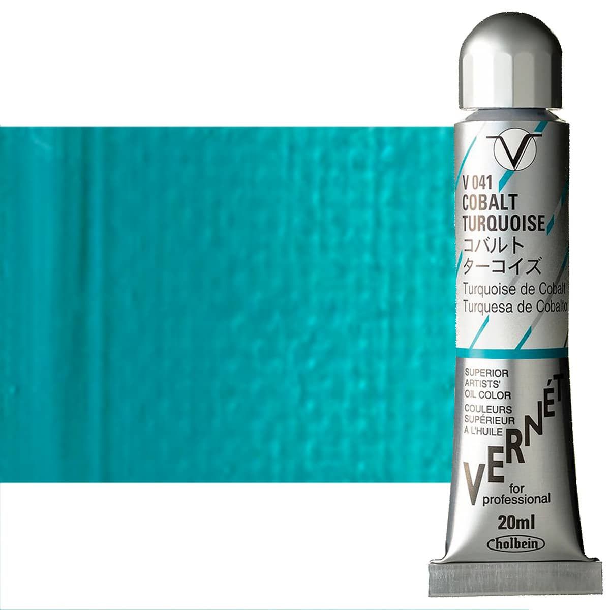 Holbein Vern?t Oil Color 20 ml Tube - Cobalt Turquoise