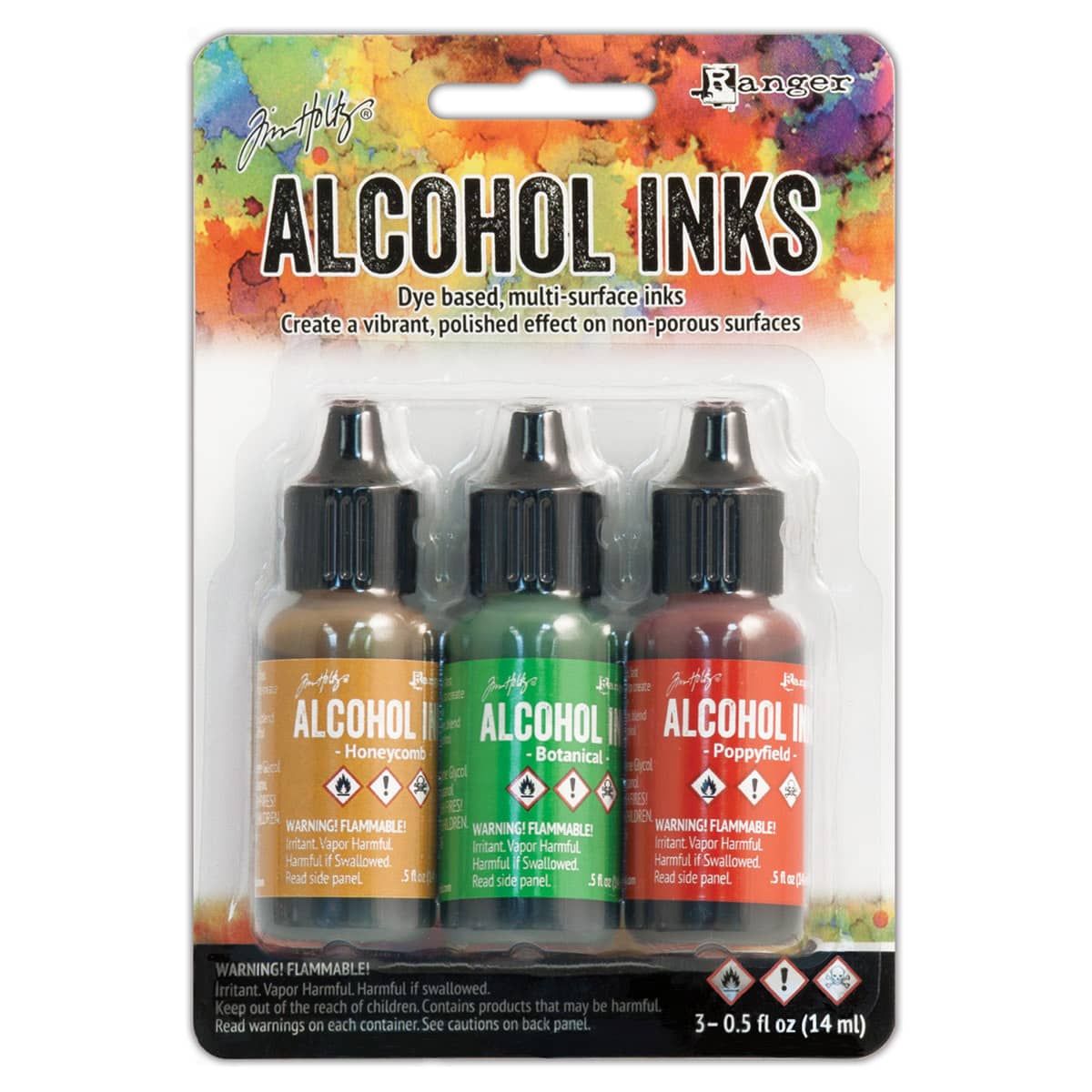 Conservatory- Ranger Tim Holtz Alcohol Ink 3 Pack