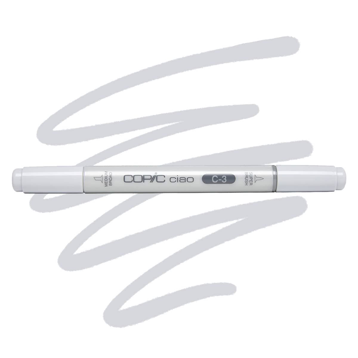 COPIC Ciao Marker C3 - Cool Gray 3
