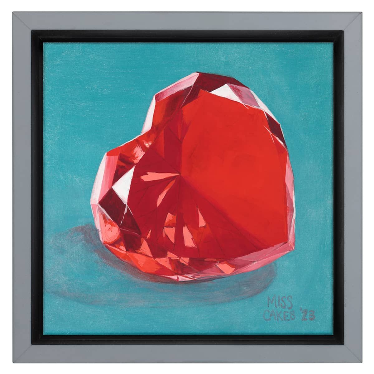 Cardinali Floater Frame - Cool Grey 16