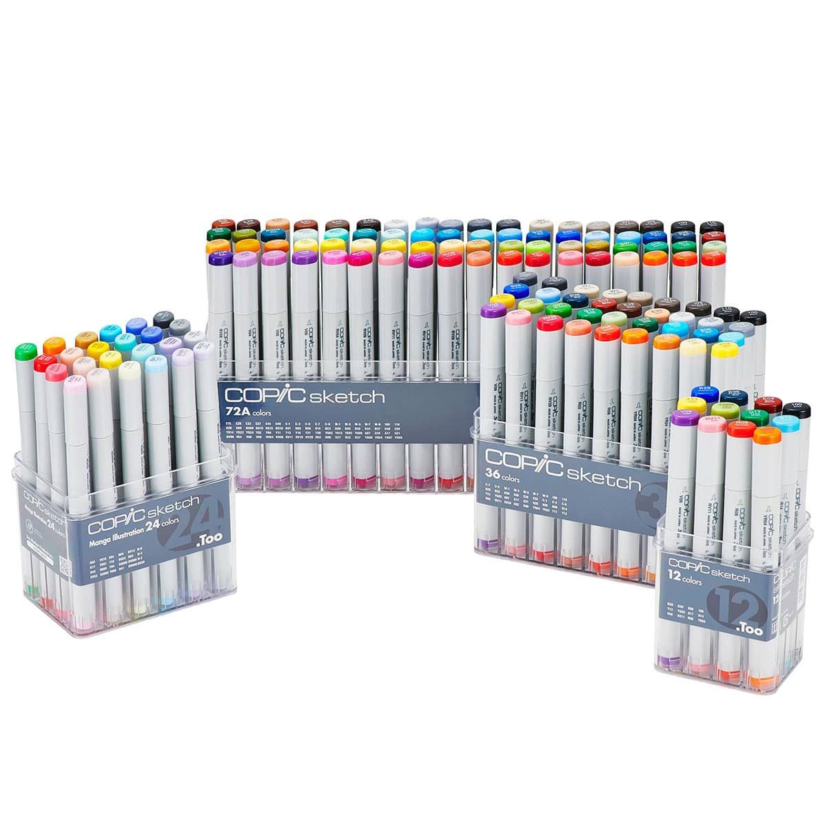 Copic Marker 72 Piece Set A Sketch Markers Set