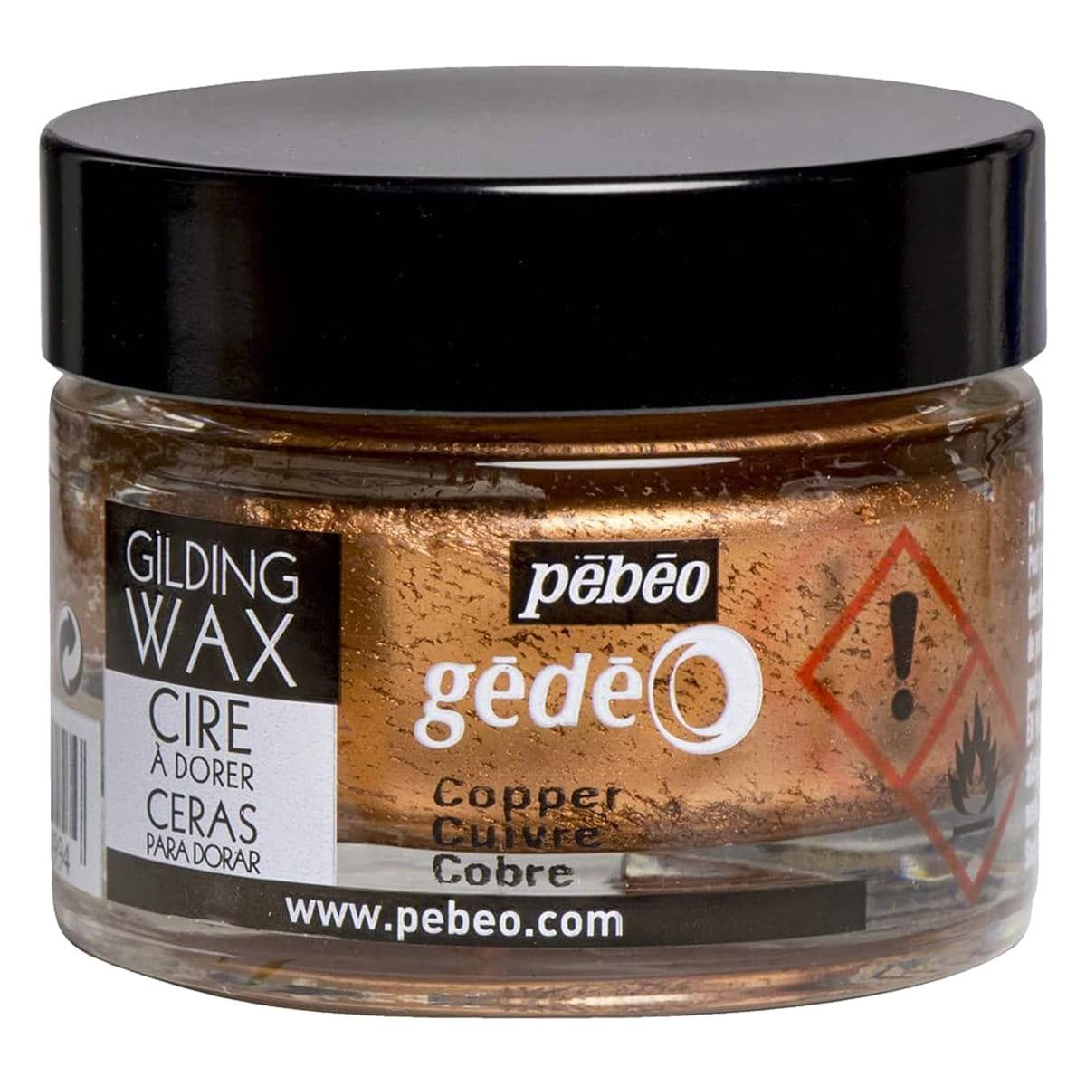 Gilding Wax - Pébeo 30 ml. - Kleur: Silver