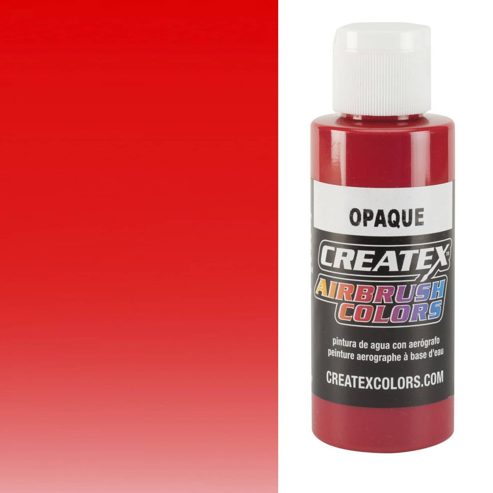 Createx Airbrush Colors 2oz Opaque Red Jerry's Artarama