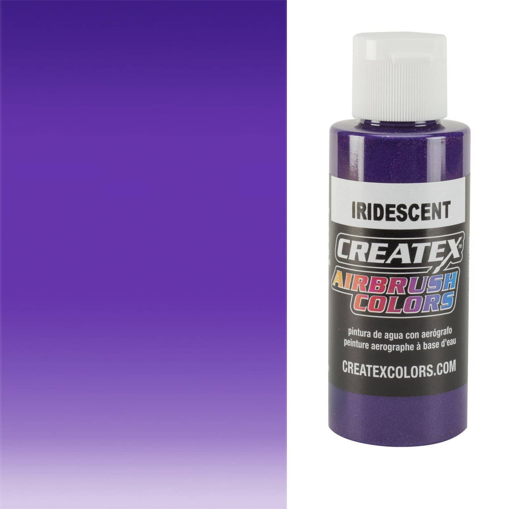 vendita CREATEX 60 ML Colore iridescente aerografo 5504 IRID. TURQUOISE