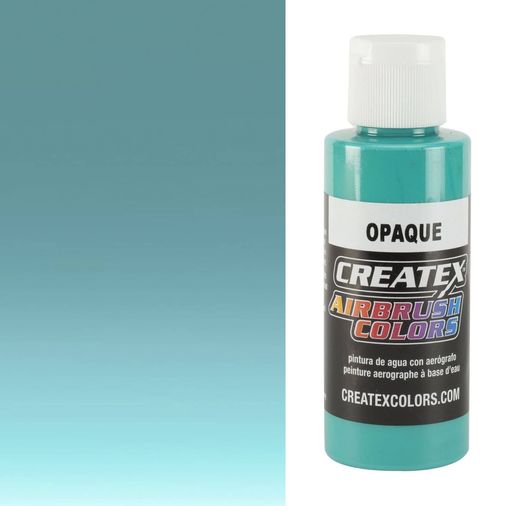 Createx Airbrush Color - 2 oz, Opaque Aqua