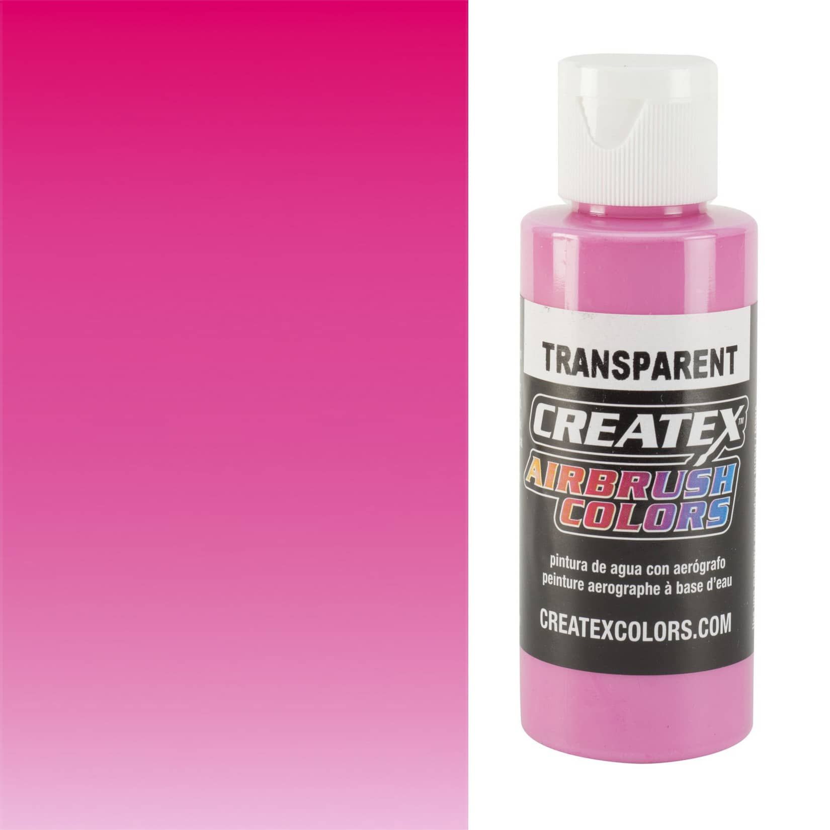 Createx Airbrush Paint 4oz Flamingo Pink 