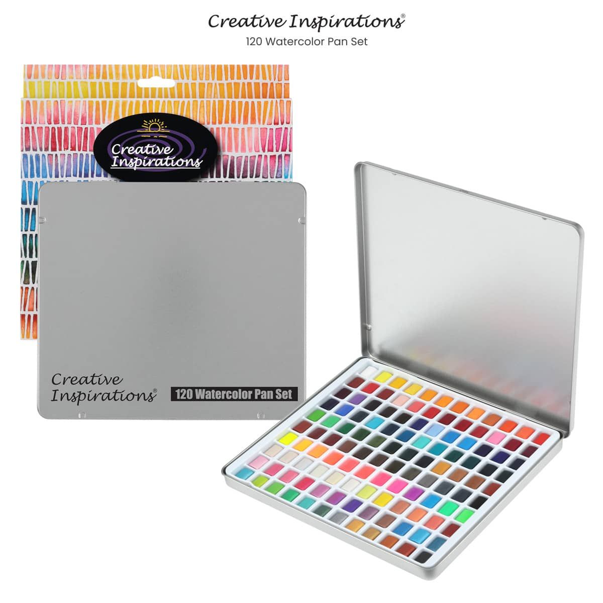 120 brilliant watercolors at an affordable price