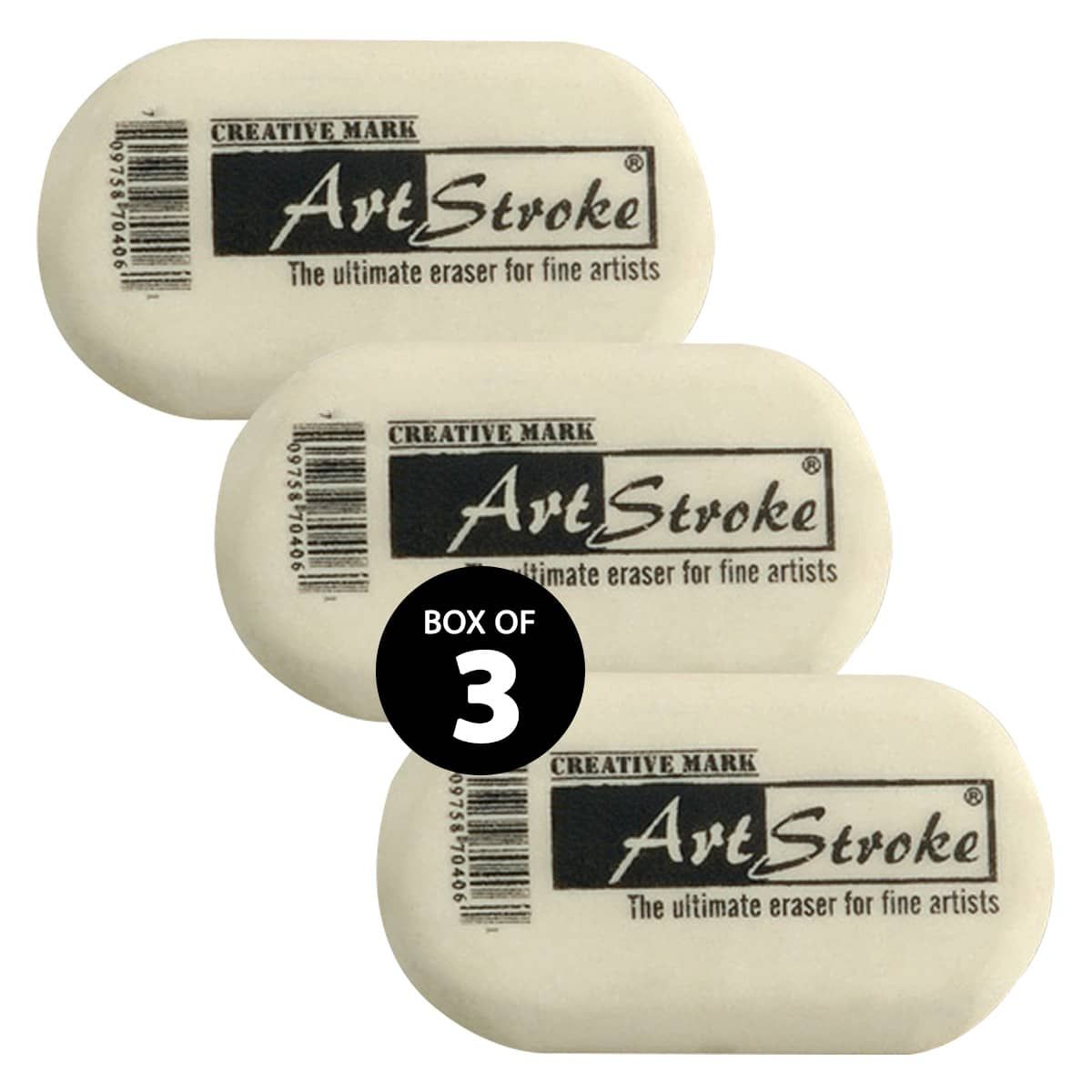 Box of 3 Creative Mark Art Stroke Eraser Jerry's Artarama