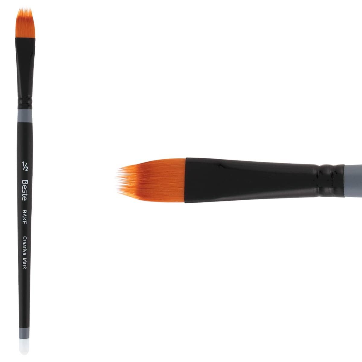 Golden Taklon Liner-10/0 Brush by Brushes and More - Brushes and More
