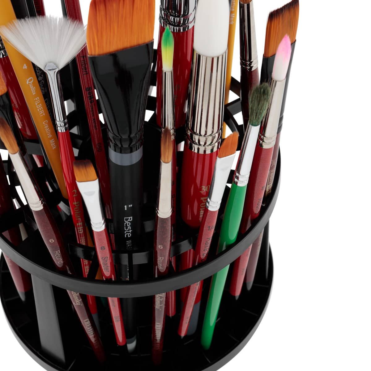 Brush CrateArtist, Black, Brush Holder, 49 Slots Jerry's Artarama