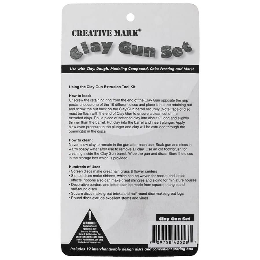 Creative Mark Clay Gun