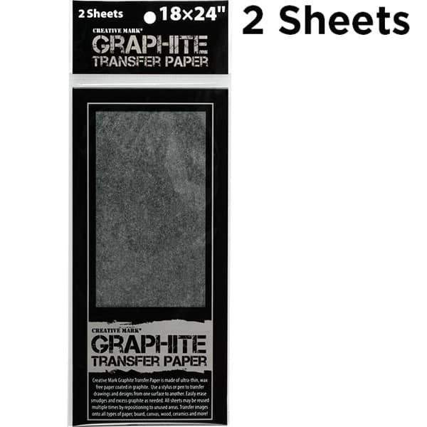 Creative Mark Graphite Transfer Paper Pack of 2 Sheets Jerry's Artarama