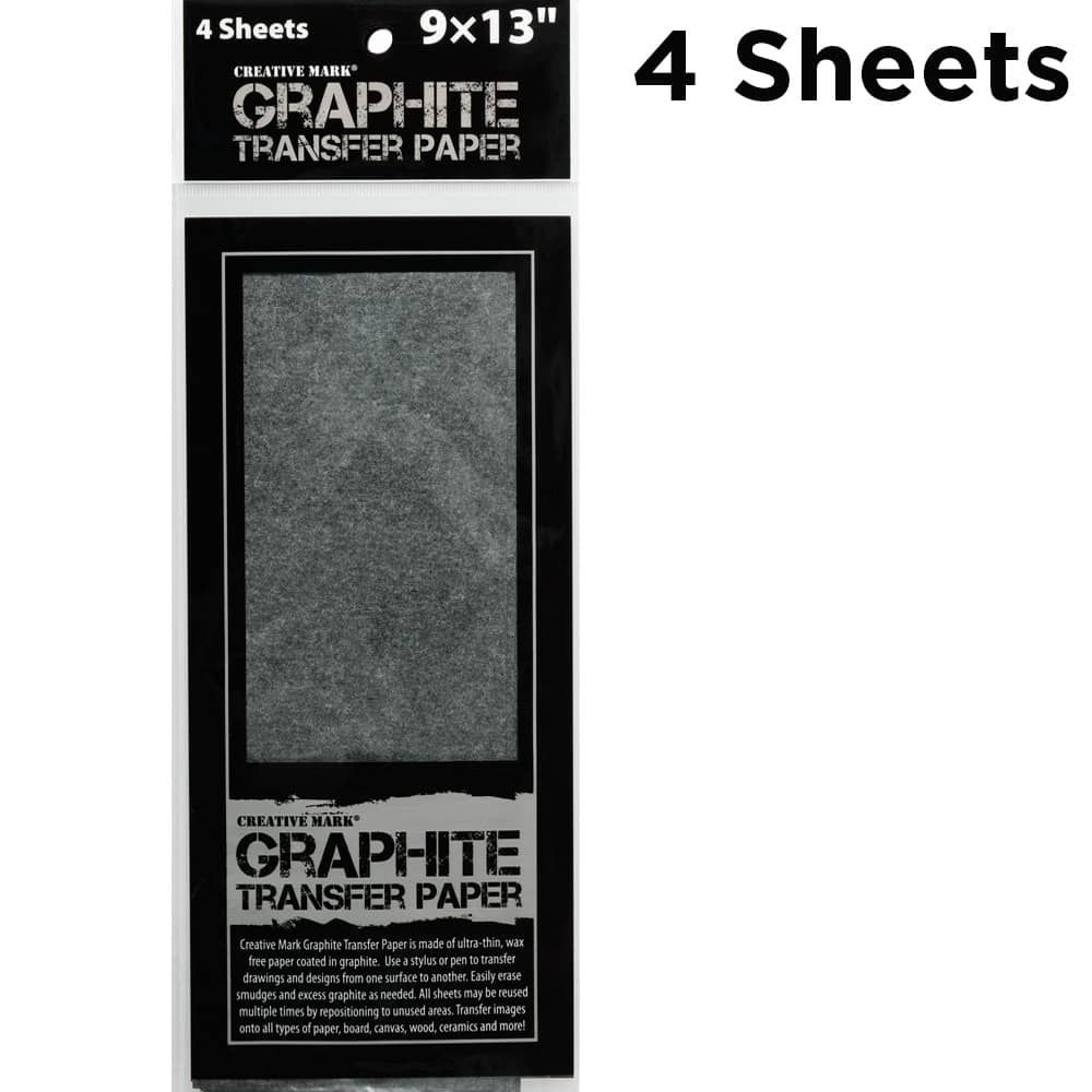 Graphite Transfer Paper Pack (4 Sheets)