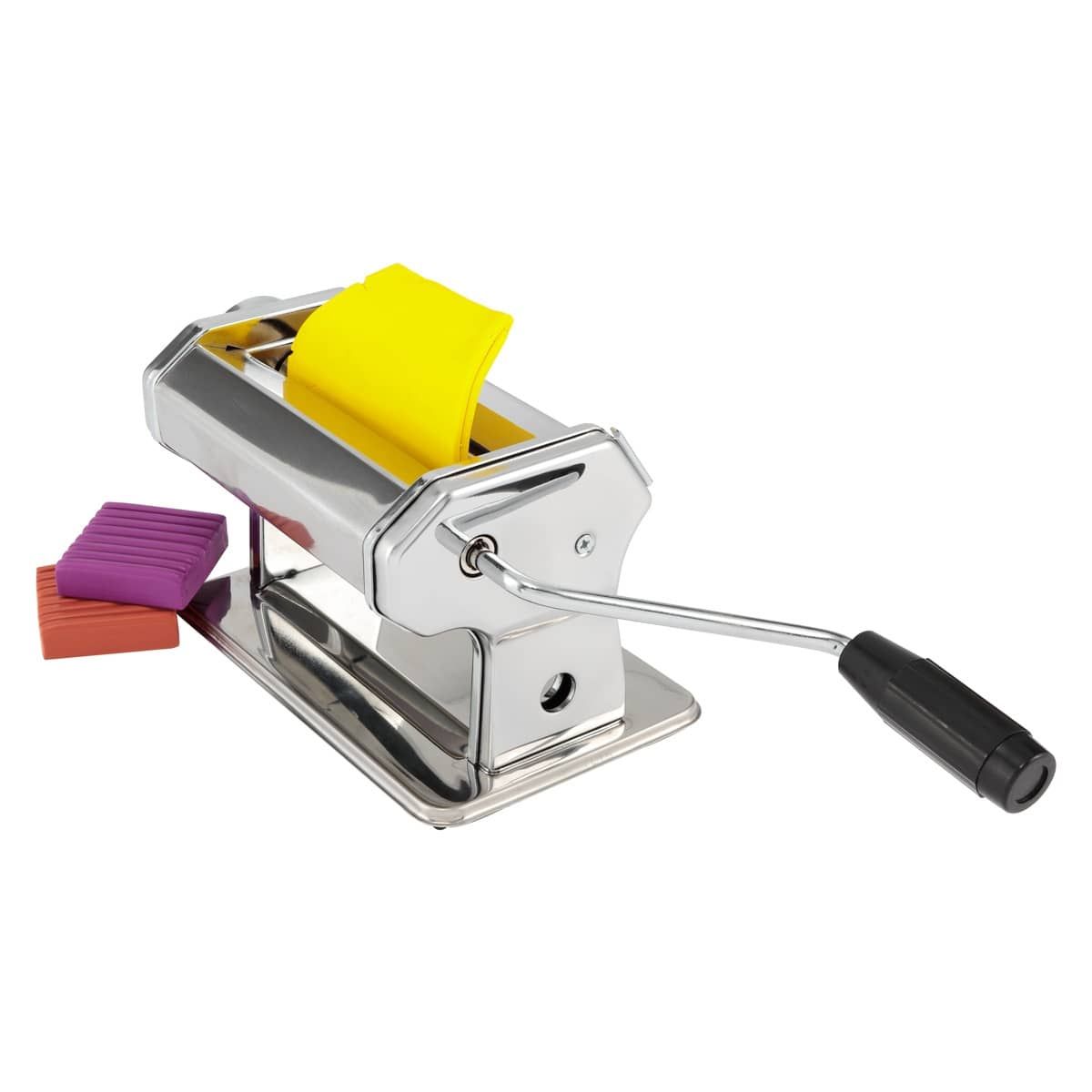 Polymer Clay Roller Machine Blending Colors Hand-Cranked for