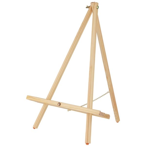 Table Top Display Easel Natural Wood -Thrifty Creative Mark