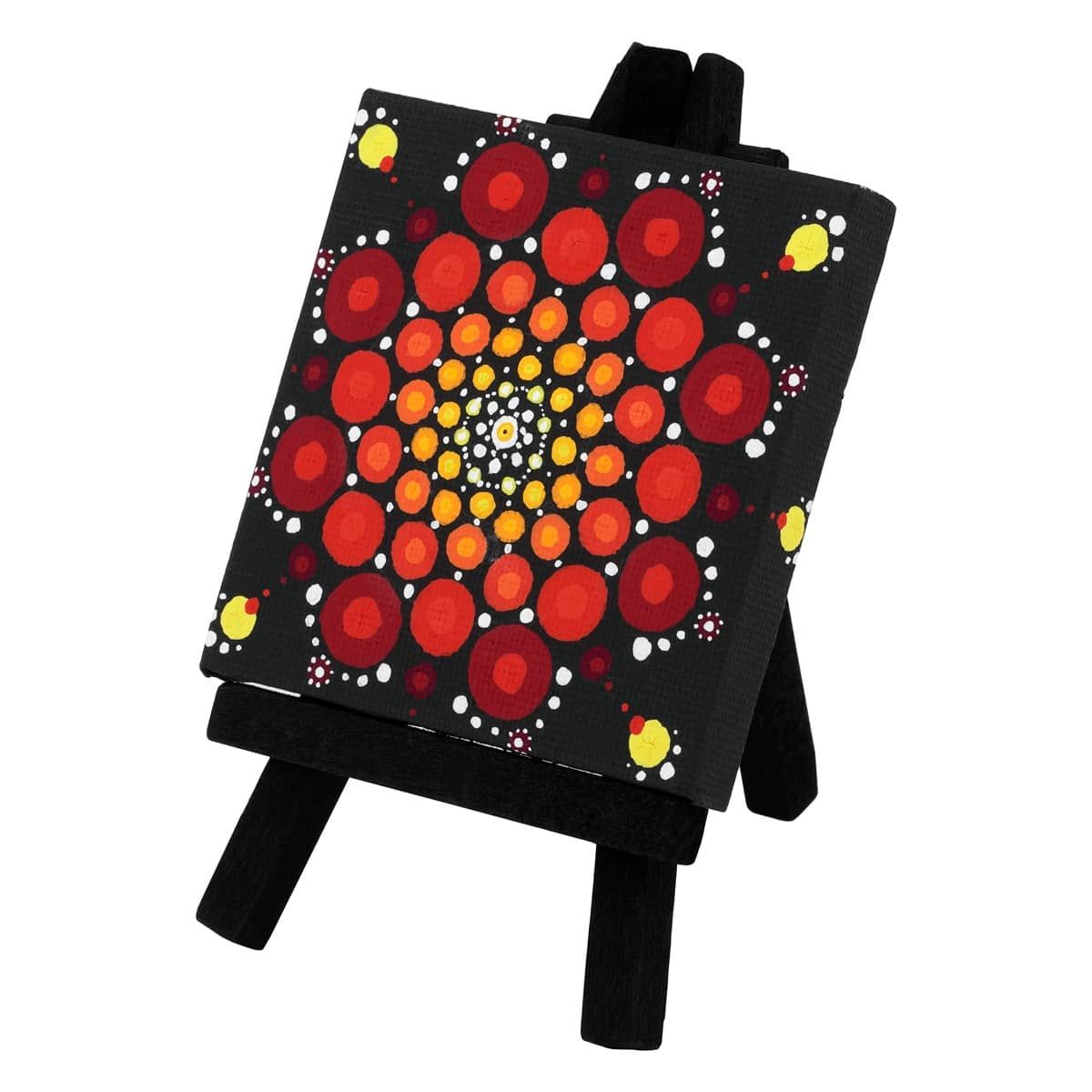 Artwork on Ultra Mini Canvas and Easels