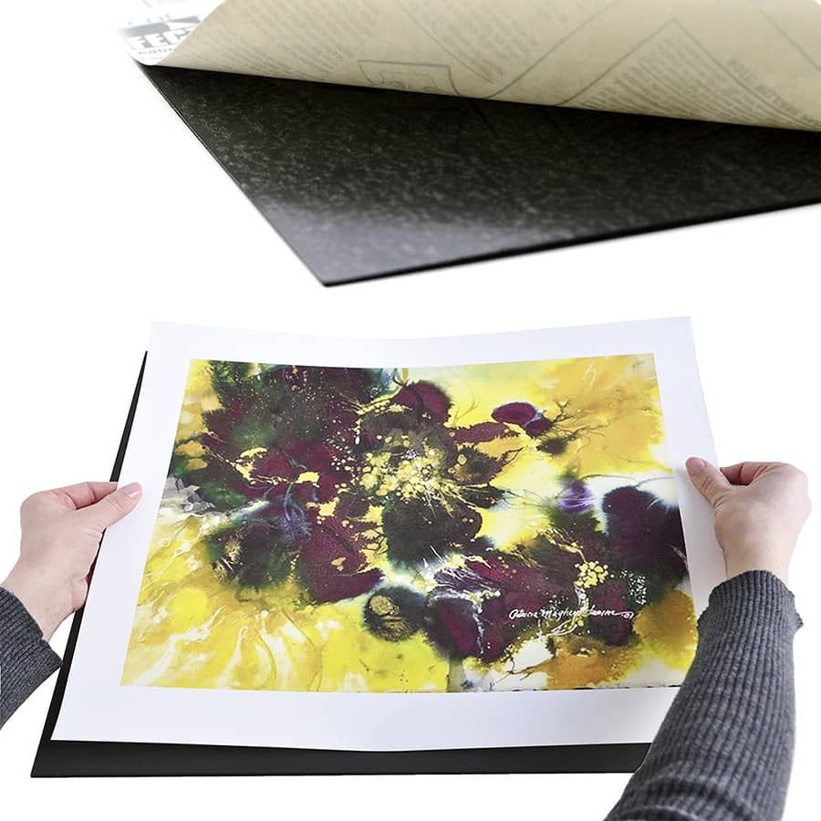 Crescent 11x14" Black Perfect Mount SelfAdhesive Board Double Thick