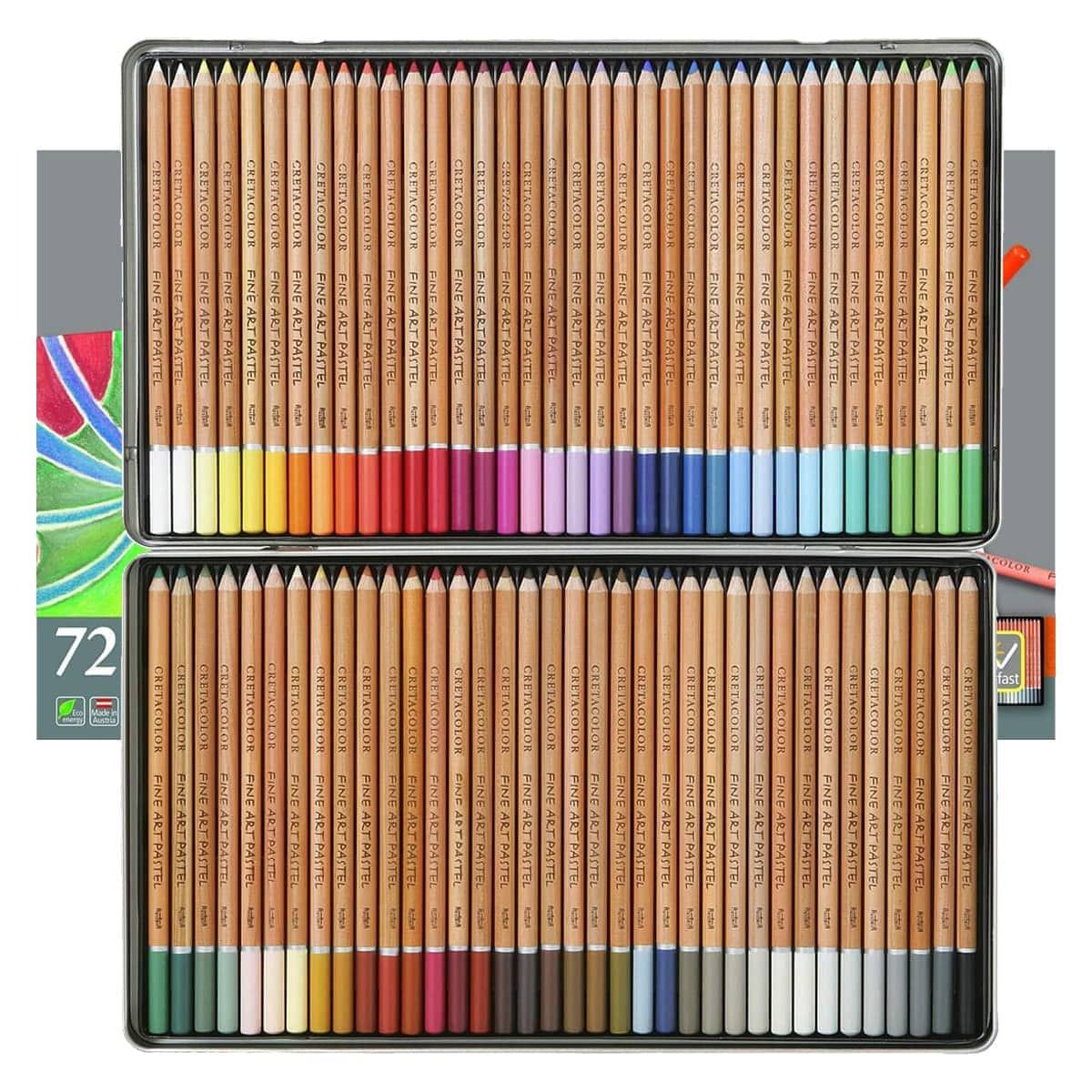 Cretacolor Pastel Pencil Set 72 Color Set