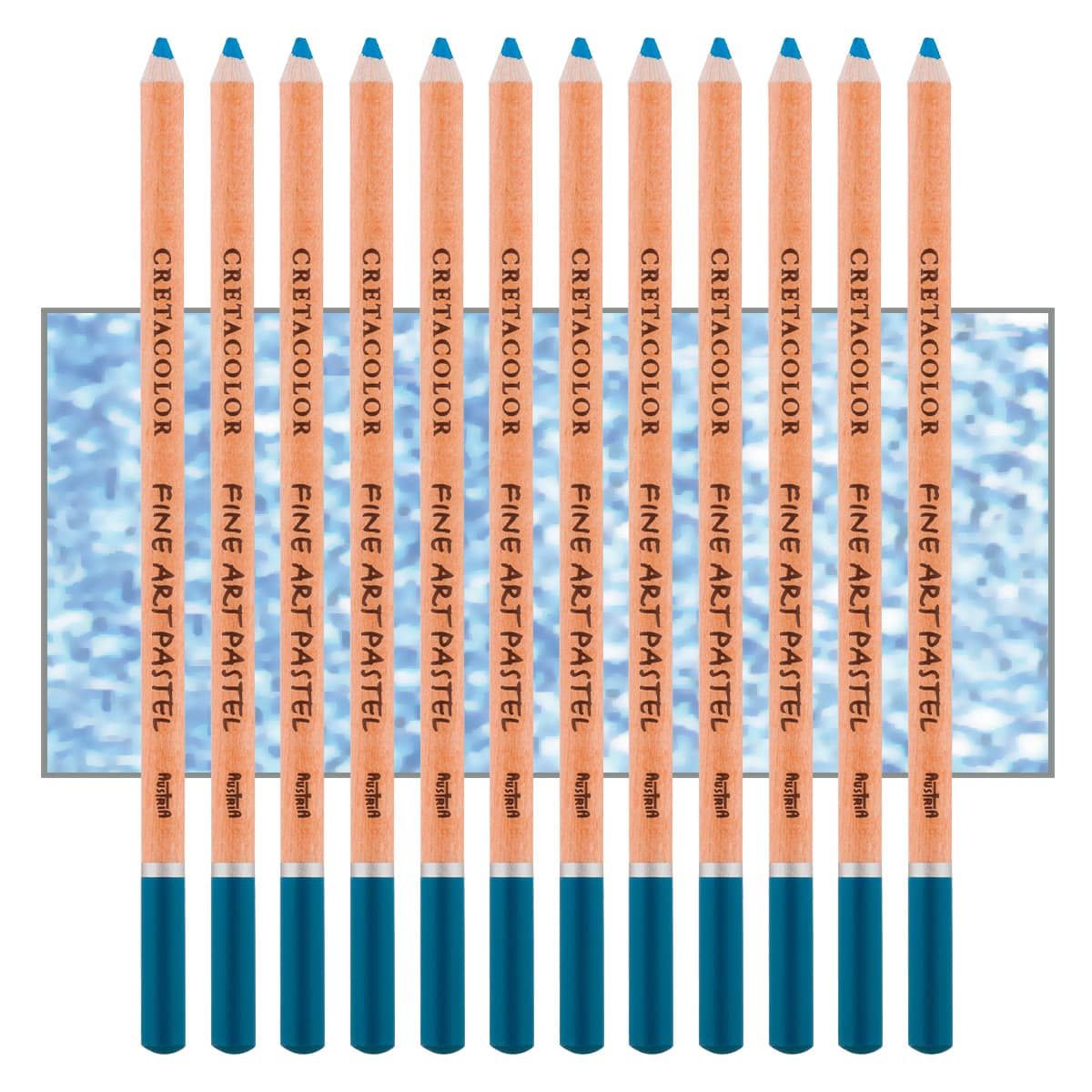 Bremen Blue, Box of 12 Cretacolor Fine Art Pastel Pencil No. 163