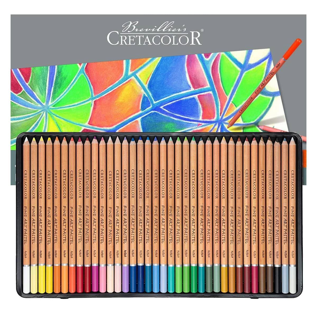 Cretacolor Pastel Pencil Set 36 Color Set