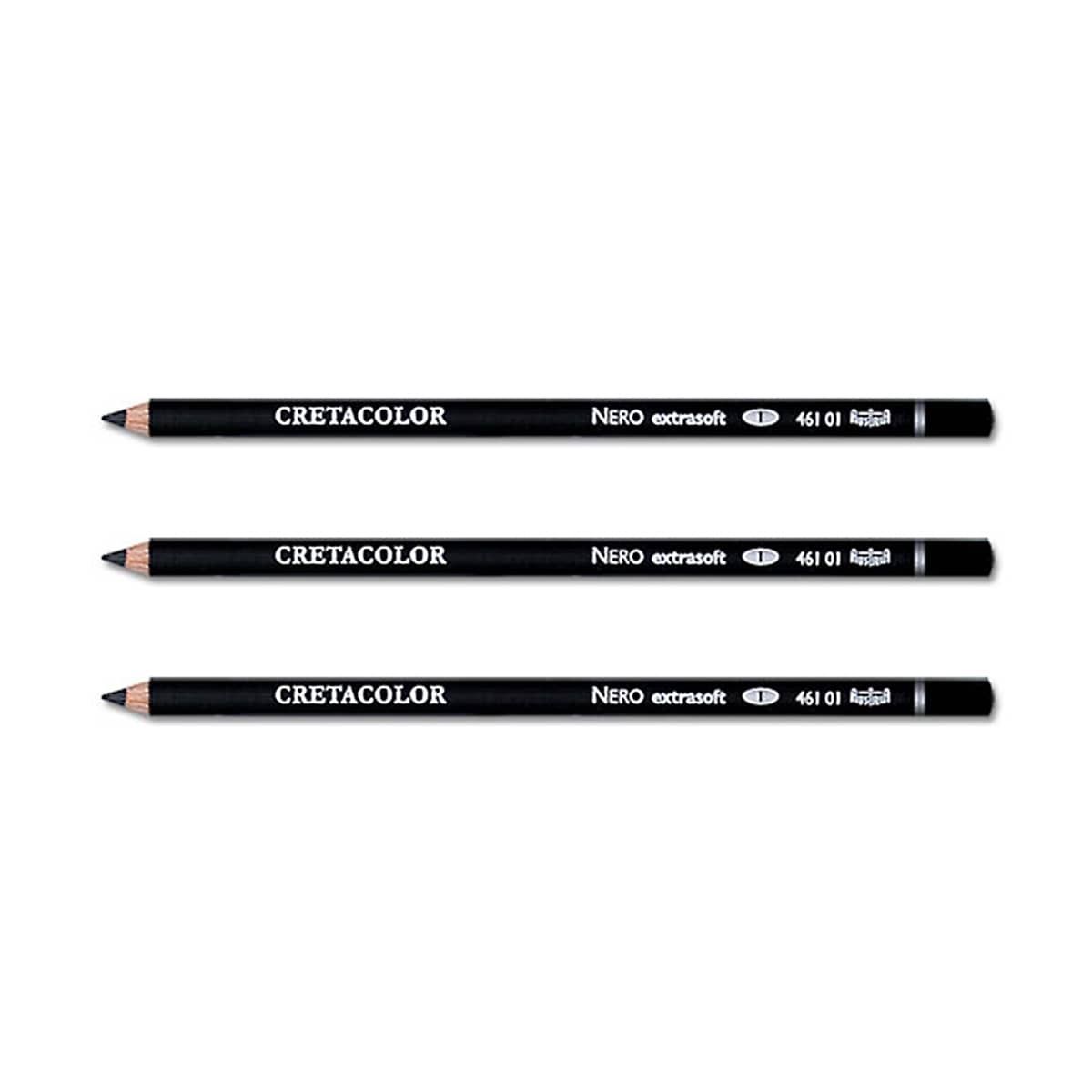Nero Oil Pencil Extra Soft - Pack of 3