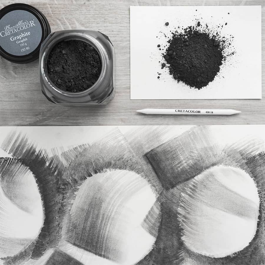 Cretacolor Graphite And Charcoal Powders