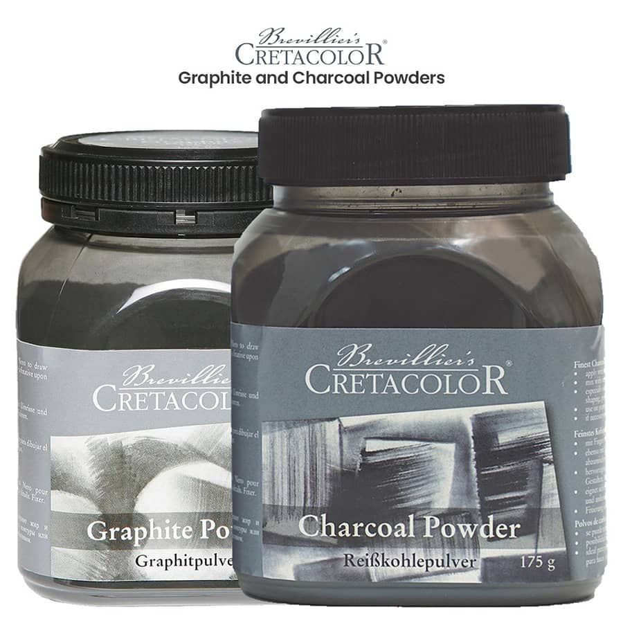 Cretacolor Graphite and Charcoal Powders | Jerry's Artarama
