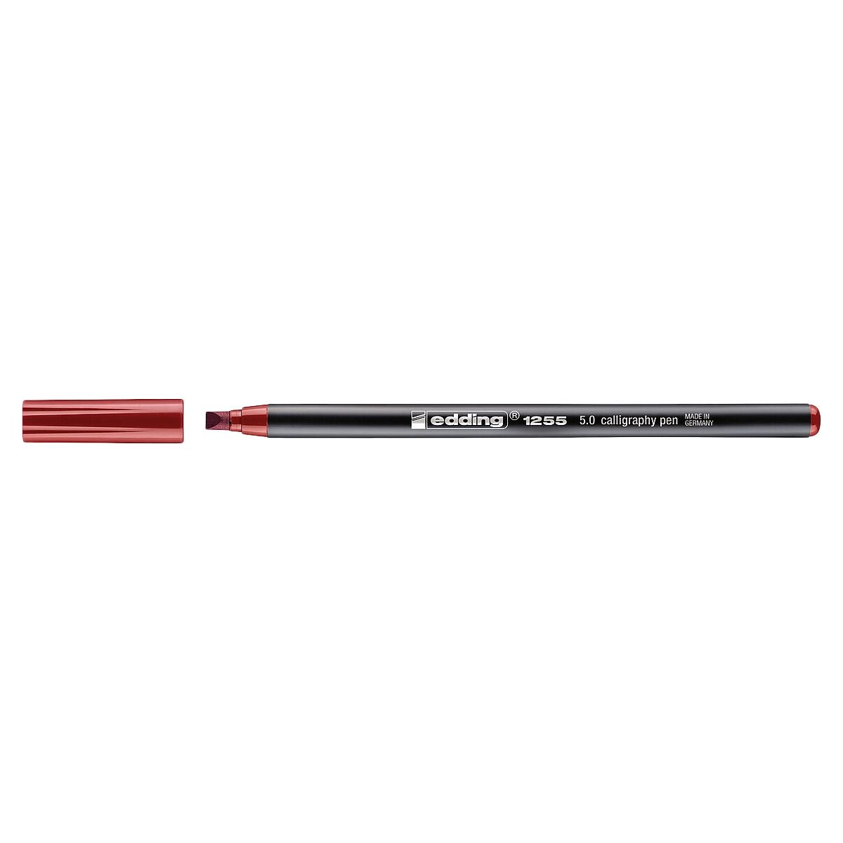 Edding 1255 Calligraphy Pen Set of 3 Crimson Lake (Assorted Nibs)